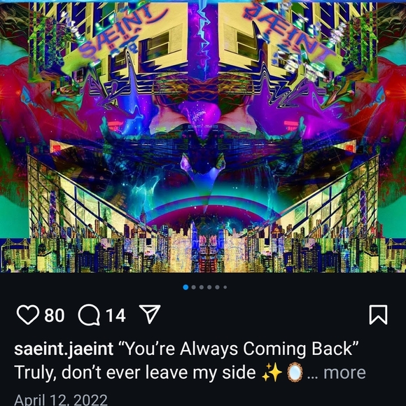 Saeint Jaeint Prints Signed 2022 - Picture 3 of 5